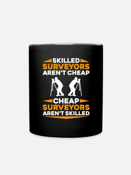 Vermessungstechniker Vermesser Arpenteur-géomètre - Mug uni - noir