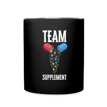 Supplémentation Haltérophilie Joint Supplément - Mug uni - noir - Devant