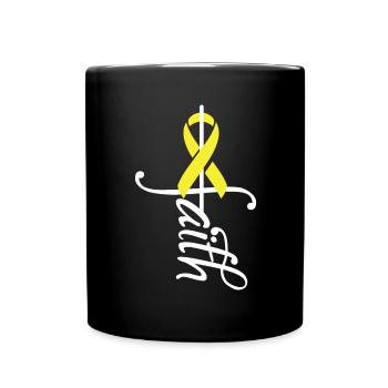 Perception du cancer conjonctif - Mug uni - noir - Devant