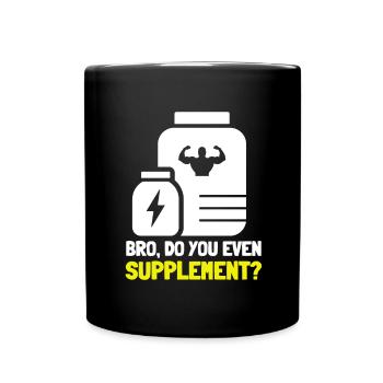 Supplémentation Haltérophilie Joint Supplément - Mug uni - noir - Devant