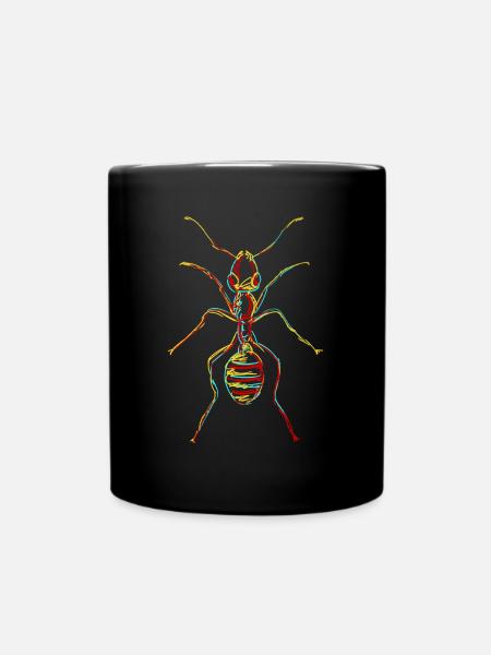 Ants Ant farm Ant - Full Colour Mug - black