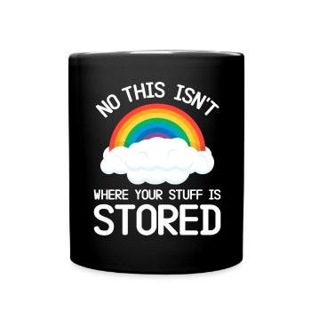 Sysadmin Cloud Computing-Ingenieur - Tasse einfarbig - Schwarz - Vorne