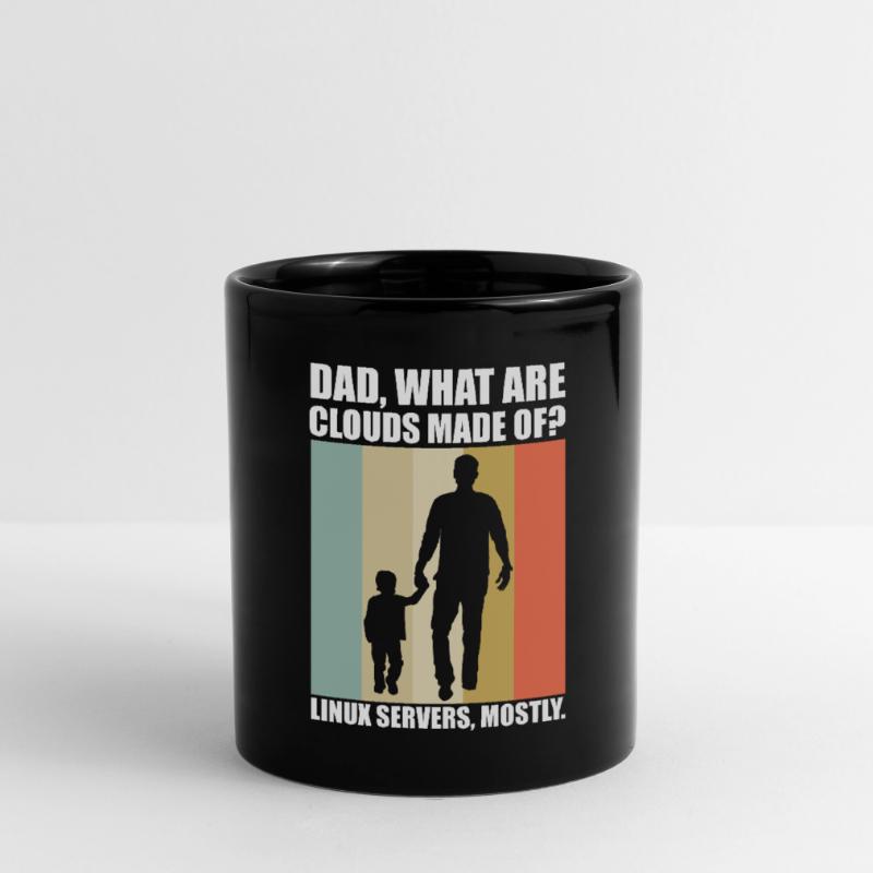 Cloud Computing Informatik Tech Tasse einfarbig