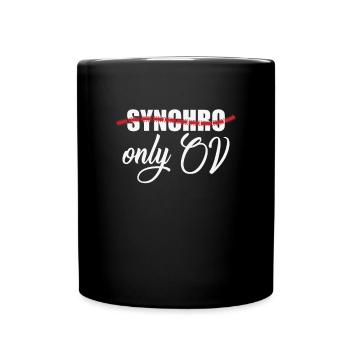 Not Synchro only OV Translation Language Sound - Full Colour Mug - black - Front
