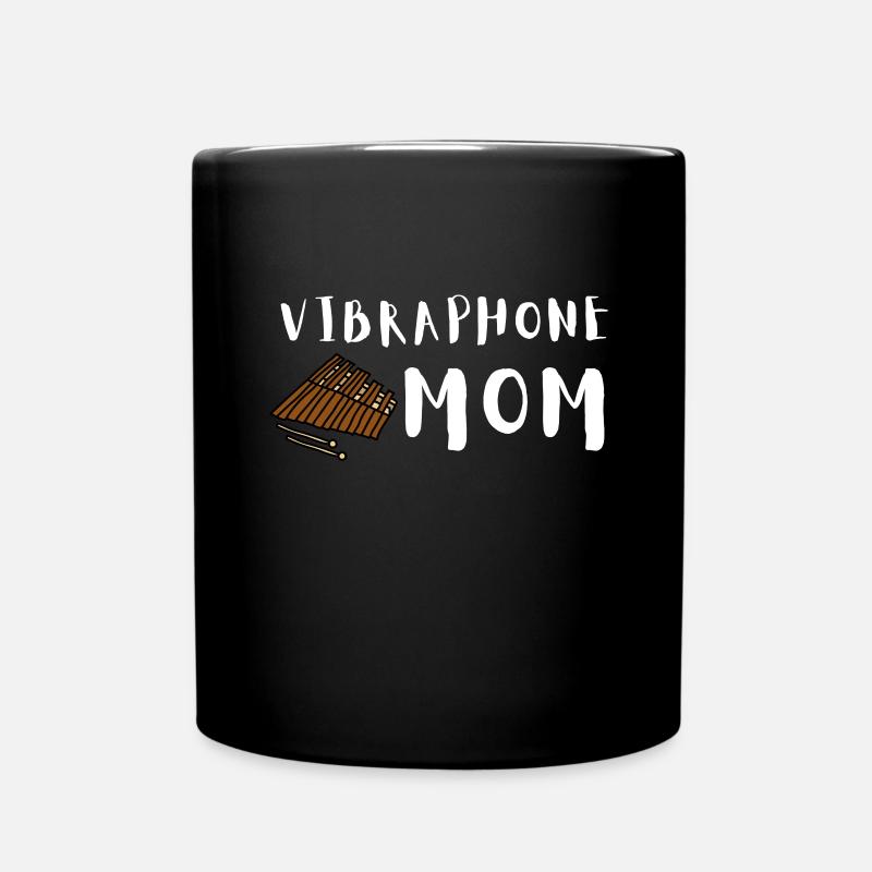 Vibraphone Mom Marimba Ninja And Mallet - Tasse einfarbig - Schwarz