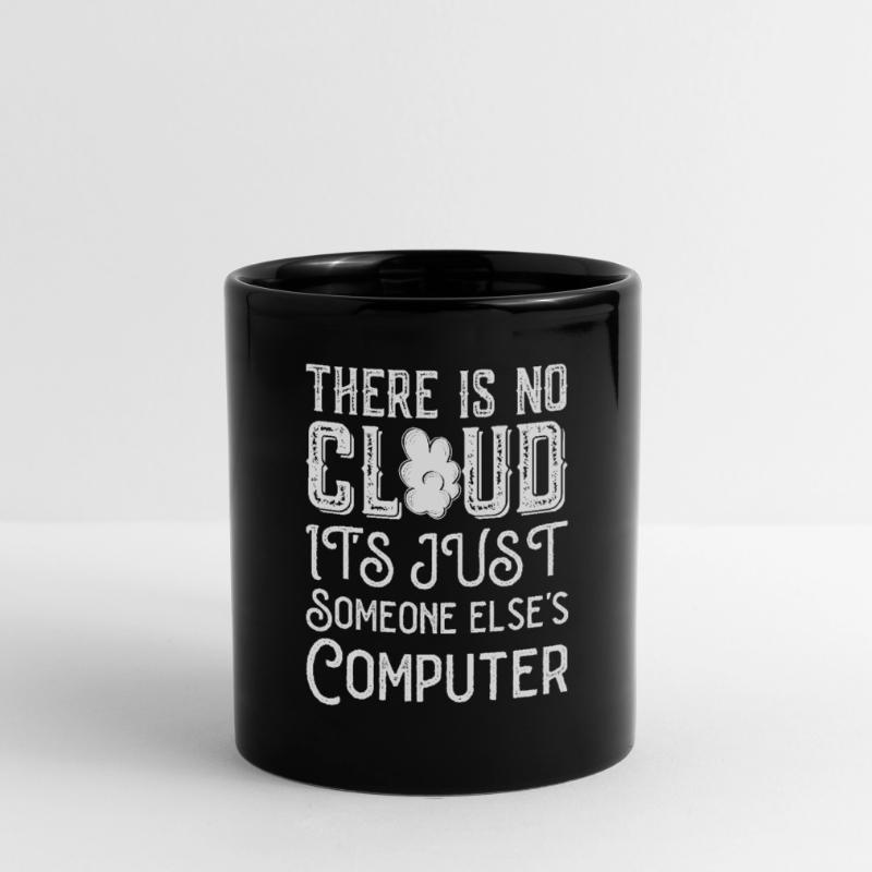 Cloud Computing Informatik Programmierung Dev Tasse einfarbig