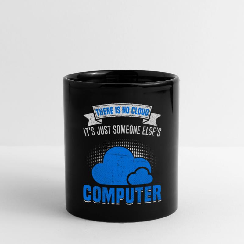Cloud Computing Informatik Programmierung Dev Tasse einfarbig