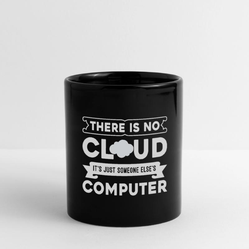 Cloud Computing Informatik Programmierung Dev Tasse einfarbig