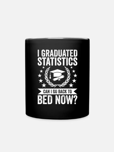 J’ai complété des statistiques - Mug uni - noir