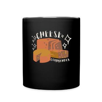 Cheesemonger Cheese Maker Gouda Lover - Tasse einfarbig - Schwarz - Vorne