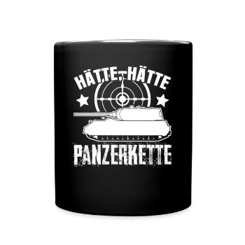 Panzergrenadier Feldjäger Panzer Soldat - Full Colour Mug - black - Front