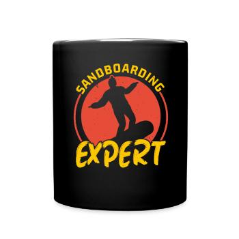 Sanboarding Expert Boardsport Sand Sand Dune Sandb - Full Colour Mug - black - Front