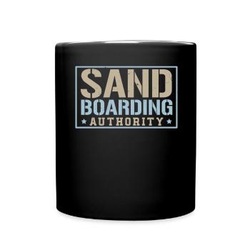 Sanboarding Authority Boardsport Sandboarding - Full Colour Mug - black - Front
