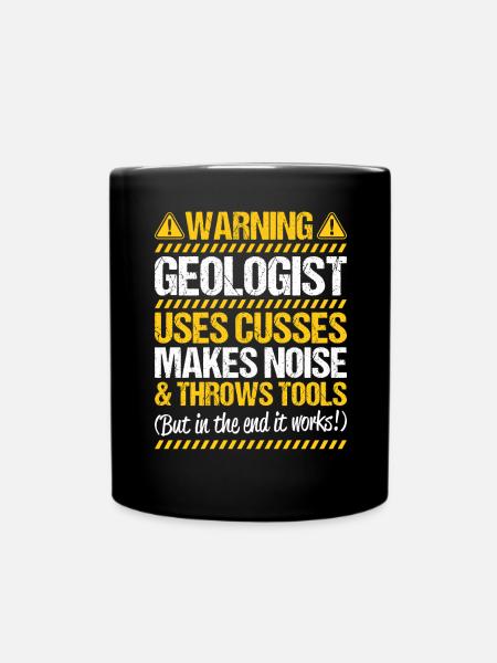 Géologue Géologue Géologue Géologie Géologine - Mug uni - noir