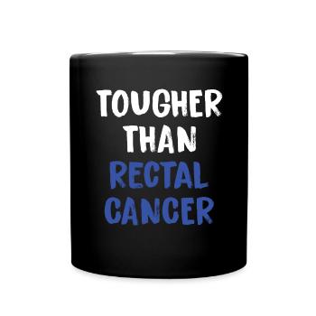 Härter Als Rektalkrebs - Tasse einfarbig - Schwarz - Vorne