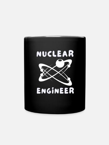 Thème génie nucléaire de la fission de l’uranium - Mug uni - noir