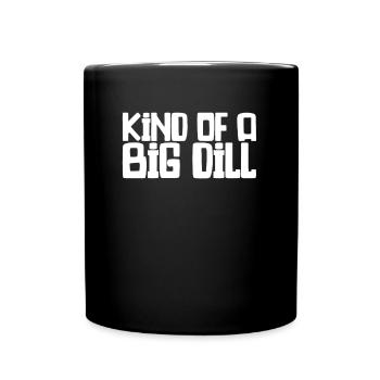 Enfant d’un grand jardin d’aneth drôle - Mug uni - noir - Devant