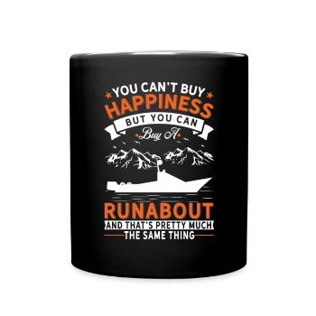 Je ne peux pas acheter de chance, mais Runabout - Mug uni - noir - Devant