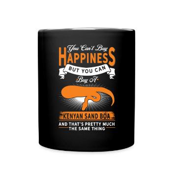 You Can Buy Kenyan Sand Boa - Full Colour Mug - black - Front