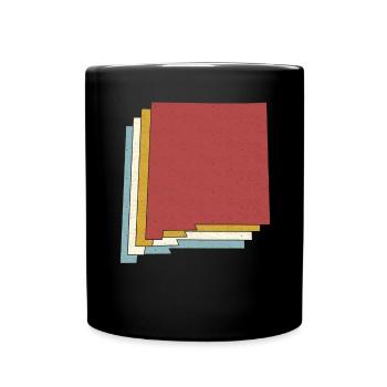 USA State - Vintage Map New Mexico - Full Colour Mug - black - Front
