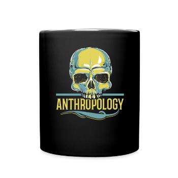 Anthropology Teacher Science Anthropologist - Full Colour Mug - black - Front