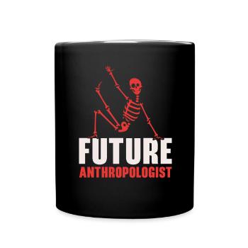 Future Anthropologist Science Anthropology - Full Colour Mug - black - Front