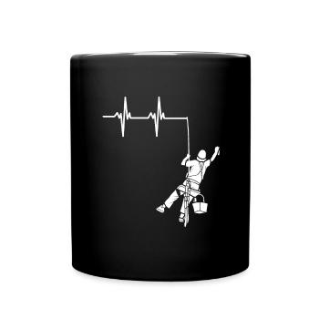 Window Cleaner Services Car Window Cleaning Window - Full Colour Mug - black - Front