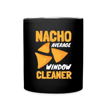 Window Cleaner Services Car Window Cleaning Window - Full Colour Mug - black - Front
