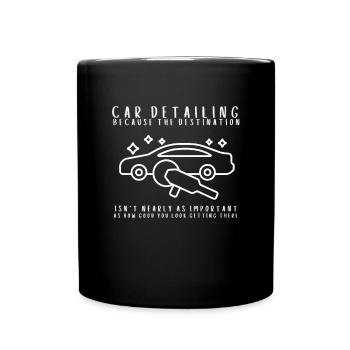 Mobile Car Polisher Waxer Interior Car Detailer - Tasse einfarbig - Schwarz - Vorne