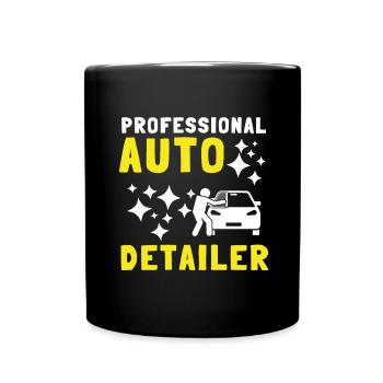Mobile Car Polisher Waxer Interior Car Detailer - Tasse einfarbig - Schwarz - Vorne