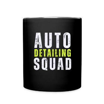 Mobile Car Polisher Waxer Interior Car Detailer - Tasse einfarbig - Schwarz - Vorne