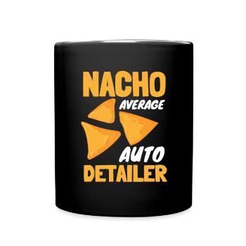 Mobile Car Polisher Waxer Interior Car Detailer - Tasse einfarbig - Schwarz - Vorne
