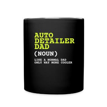 Mobile Car Polisher Waxer Interior Car Detailer - Tasse einfarbig - Schwarz - Vorne
