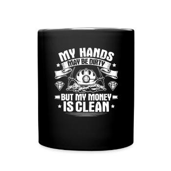 Géologue Géologue Géologue Géologie Géologine - Mug uni - noir - Devant