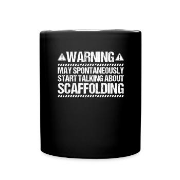 Échafaudage Échafaudage Échafaudage Échafaudage - Mug uni - noir - Devant