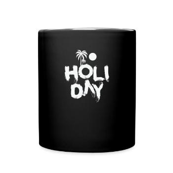 Vacances Vacances Loisirs Voyage en famille - Mug uni - noir - Devant