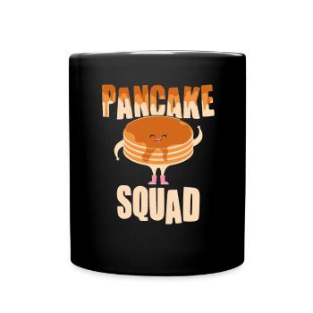 Cuisson de crêpes - Crêpes amusantes - Mug uni - noir - Devant