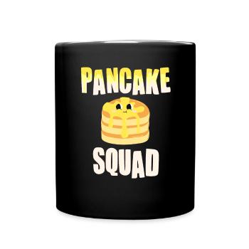 Cuisson de crêpes - Crêpes amusantes - Mug uni - noir - Devant