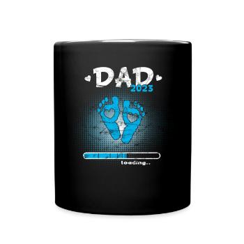 Grossesse Garçon ou Fille 2023 - Mug uni - noir - Devant