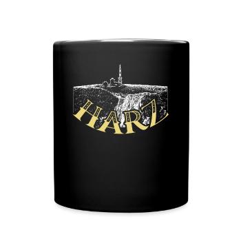 Harz Harz vacances de randonnée Brocken - Mug uni - noir - Devant