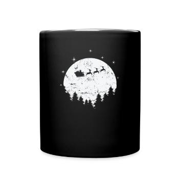Christmas Xmas Family Time Holiday - Full Colour Mug - black - Front