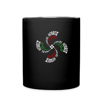 Euskal Presoak Euskal Herria Basque Country - Full Colour Mug - black - Front