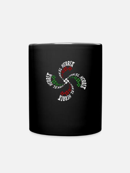 Euskal Presoak Euskal Herria Basque Country - Full Colour Mug - black