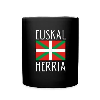 Euskal Presoak Euskal Herria Basque Country - Full Colour Mug - black - Front
