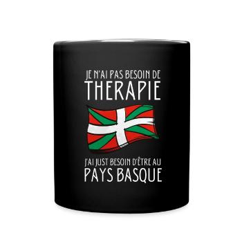 Euskal Presoak Euskal Herria Basque Country - Full Colour Mug - black - Front