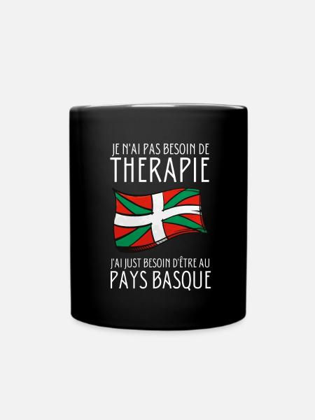 Euskal Presoak Euskal Herria Basque Country - Full Colour Mug - black