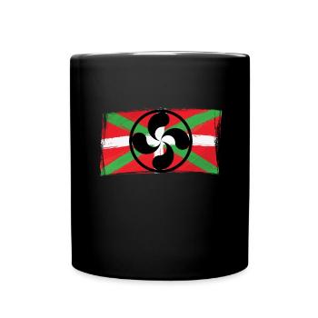 Euskal Presoak Euskal Herria Basque Country - Full Colour Mug - black - Front