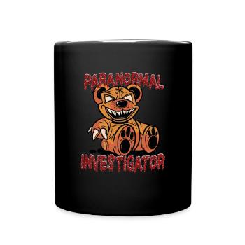 Ghost Hunting Paranormal Investigator - Full Colour Mug - black - Front