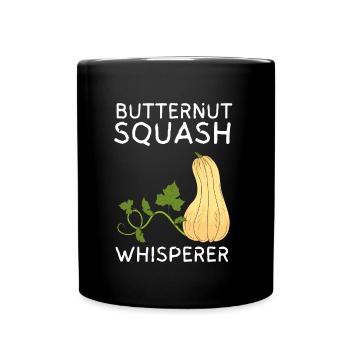 Fresh Farmers Market, Organic Butternut Squash My - Tasse einfarbig - Schwarz - Vorne
