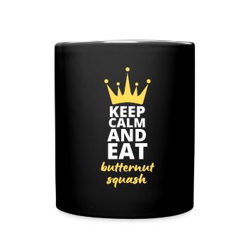 Fresh Farmers Market, Organic Butternut Squash My - Tasse einfarbig - Schwarz - Vorne